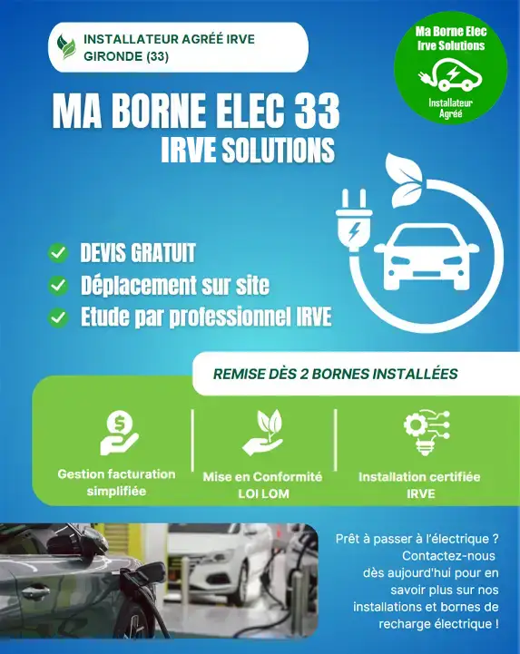 2026 meilleure offre installation clé en main borne de recharge pour voiture électrique à Bordeaux et toute la Gironde avec Ma Borne Elec